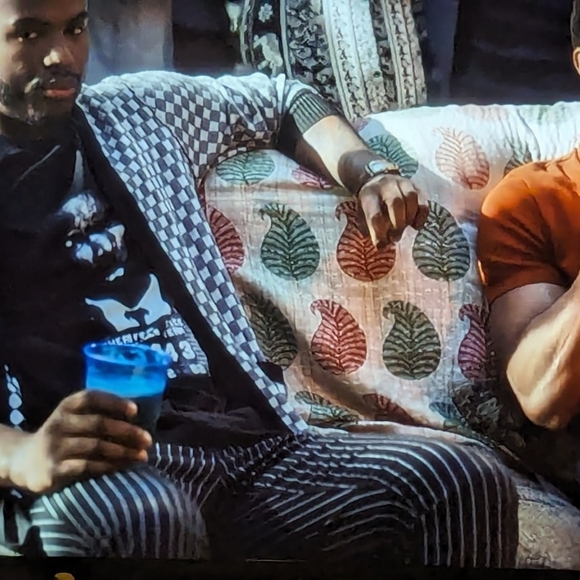 John Lewis Black Shirt worn by Aaron Jackson on Grownish TV S2E17 Trevor Jackson - Picture 3 of 10